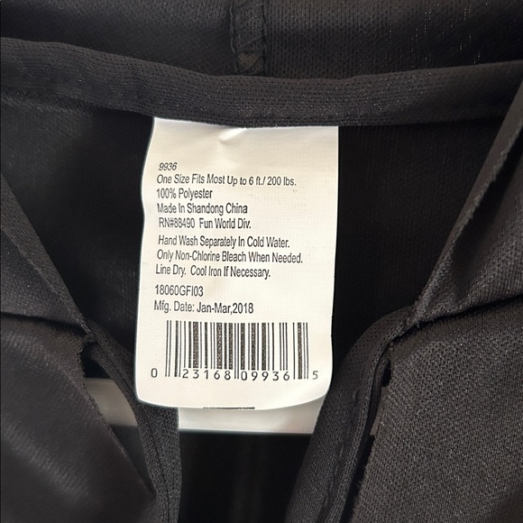 💀Adult Grim Reaper Costume - One Size Fits Most - Picture 7 of 7